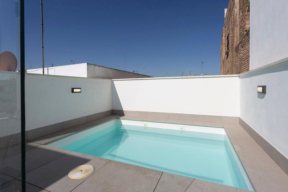 Private&Pool Goyeneta Sevilla Urban Apartment Exterior foto
