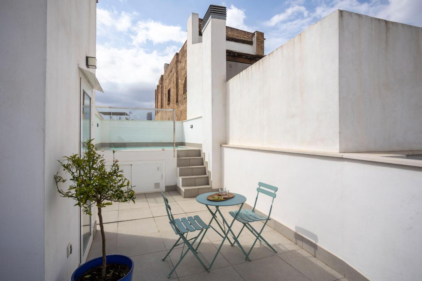 Private&Pool Goyeneta Sevilla Urban Apartment Exterior foto
